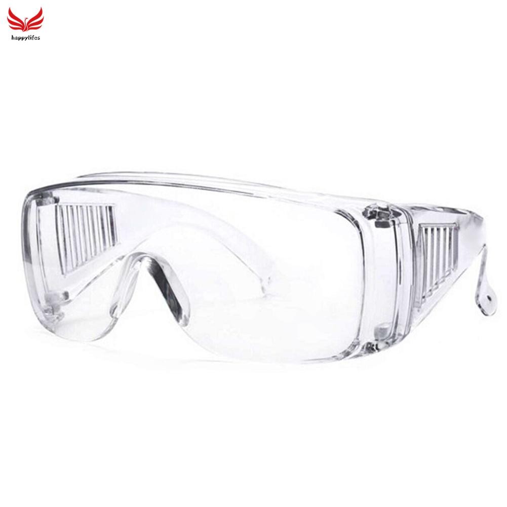 Safety Goggles Over Glasses with Ajustable Temples Scratch-Resistant ...