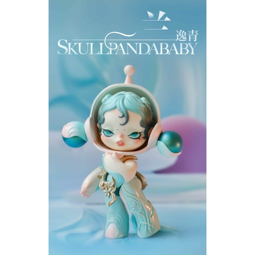 Ready Stock] POPMART SKULLPANDA Lan.Yi Qinglan.Muyou Big Baby Hand