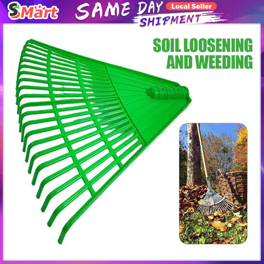 Garden Soil Leaves Rake Agricultural Tool Lawn Rake Soil Loosening ...