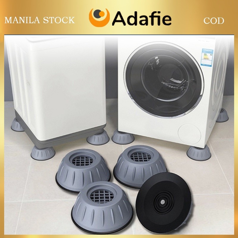 4Pcs Anti Vibration Washing Machine Feet Pads Rubber Mat Dryer Fixed ...