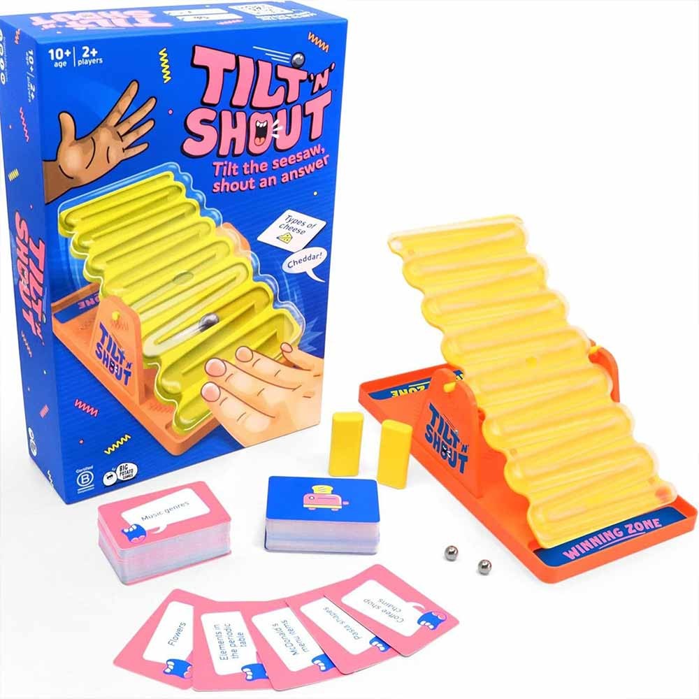 Rocking Seesaw Board Game Fun Balancing Tabletop Toy Kids Family Party ...