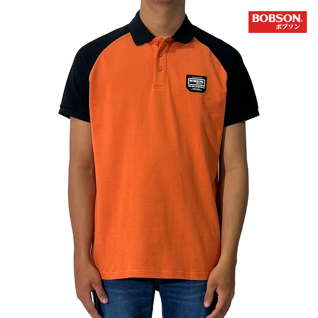 Bobson Japanese Men's Basic Collared Shirt Regular Fit 155113 (Brown) main image 0