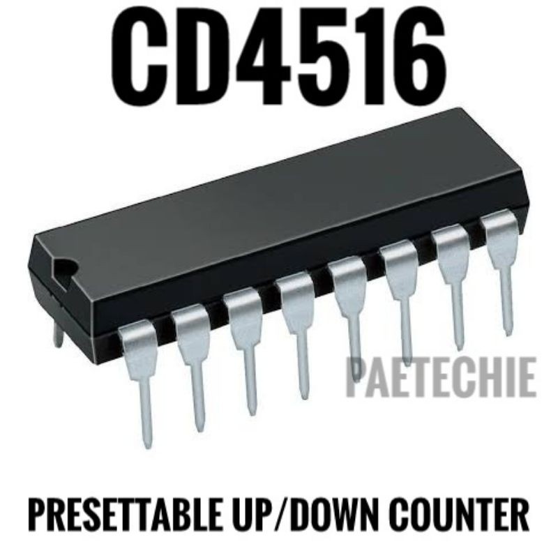 CD4516BE CD4516 4516 Presettable Up/Down Counter DIP-16 | Shopee ...