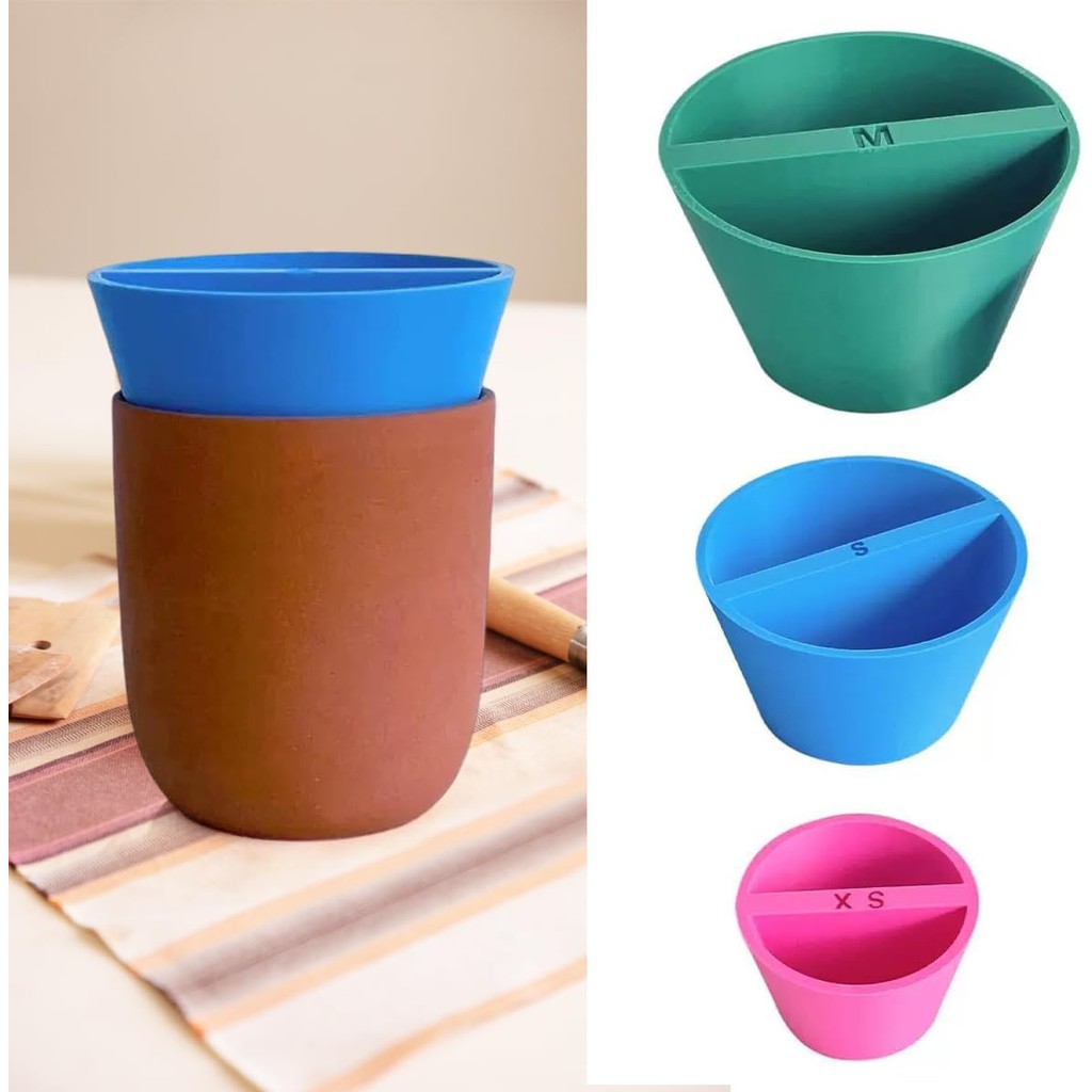 3 Pcs Rim Cone Pottery Tool, Multiple Sizes Ceramic Clay Pottery Molds ...