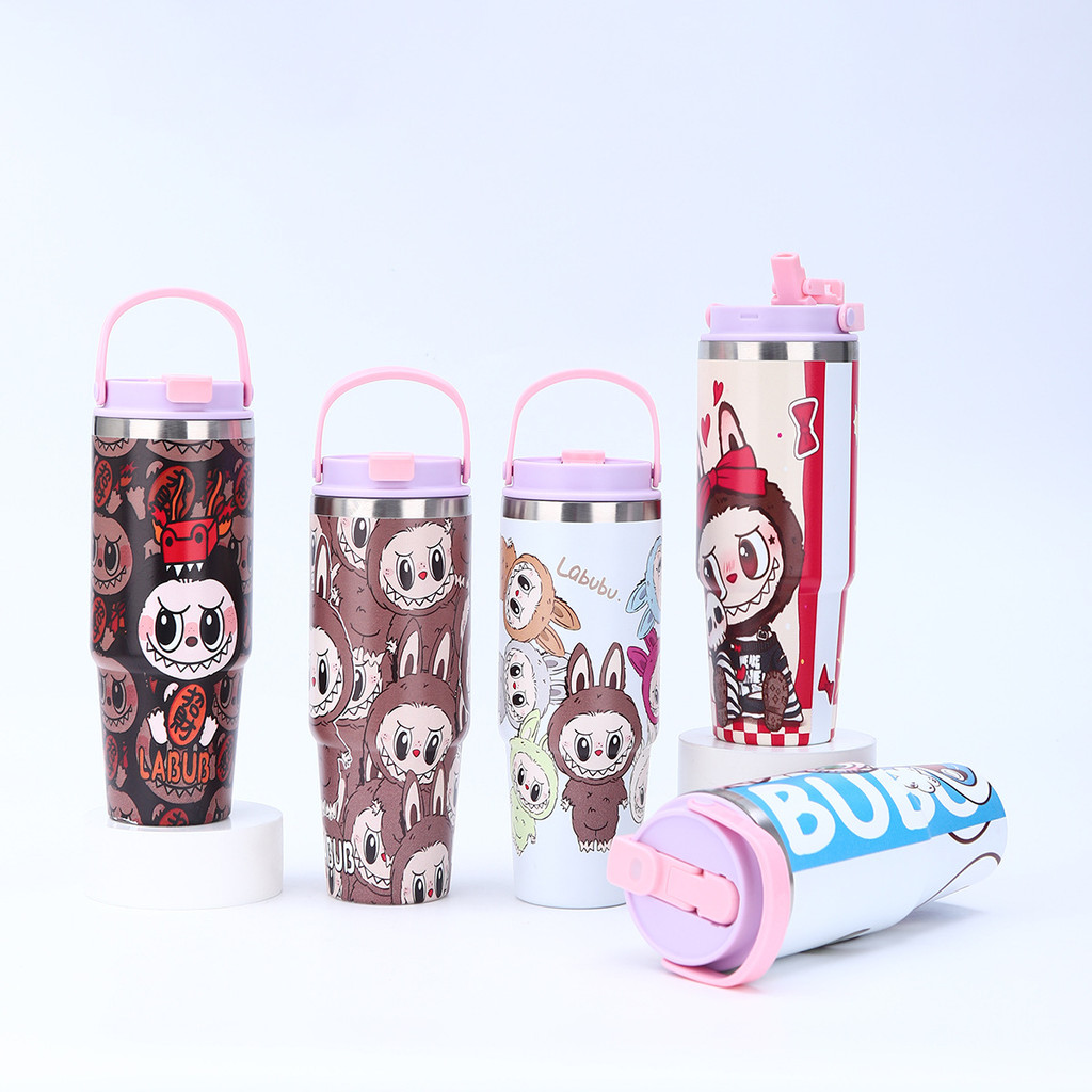 304 Stainless Steel Vacuum Insulated Straw Tumbler with Handle Sanrio ...
