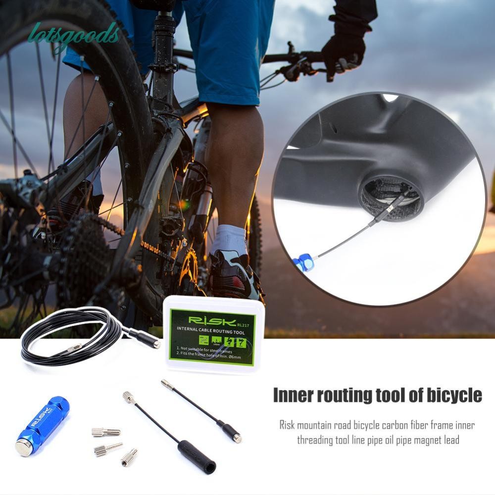 MTB Bike Internal Cable Routing Tool Bicycle Magnet Inner Cable Guide ...