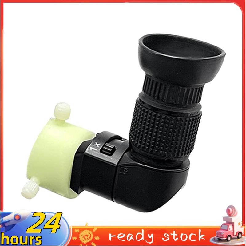 []Right Angle Viewfinder with Adapter for Scope, Built-in Diopter and ...