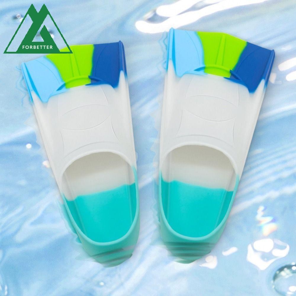 FORBETTER Swim Fin For Beginners Silicone Fins For Swimming Snorkeling ...