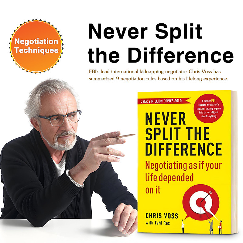 Never Split the Difference by Chris Voss | Shopee Philippines