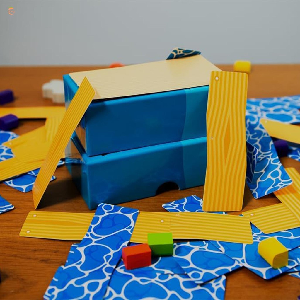 Rafter Five Board Game Build The Biggest Raft & Stack Your Treasure ...