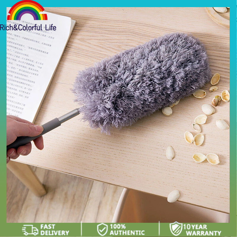 Retractable Duster Stainless Steel Long Handle Dusting Brush Car House ...