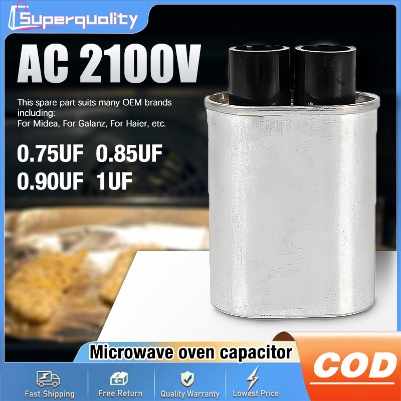 Microwave Capacitor ( 0.75uf |0.85uf | 0.90uf | 1uf ) 2100V Microwave ...