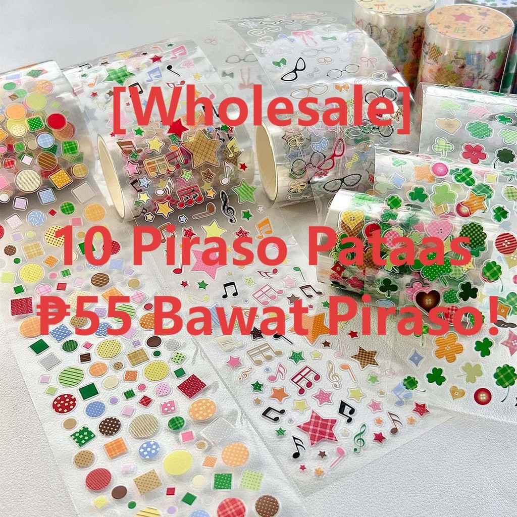 [Wholesale] Stickers - | MOQ 10pcs | Sticker Rolls Scrapbooking ...