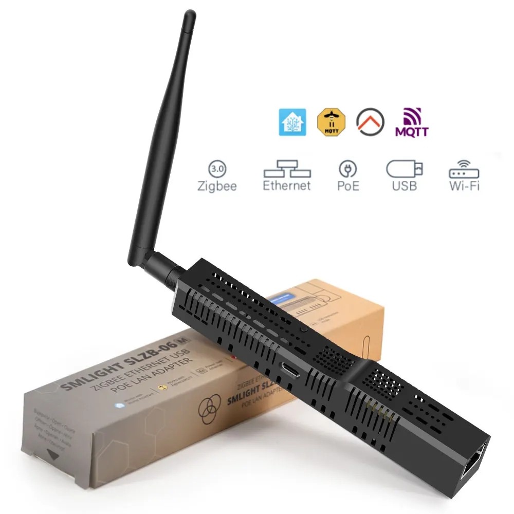 SMLIGHT SLZB 06 – Ein Zigbee 3.0 zu Ethernet , USB  und WLAN Adapter mit PoE Unterstützung, kompatibel mit Zigbee2MQTT, ZHA, Home Assistant  13