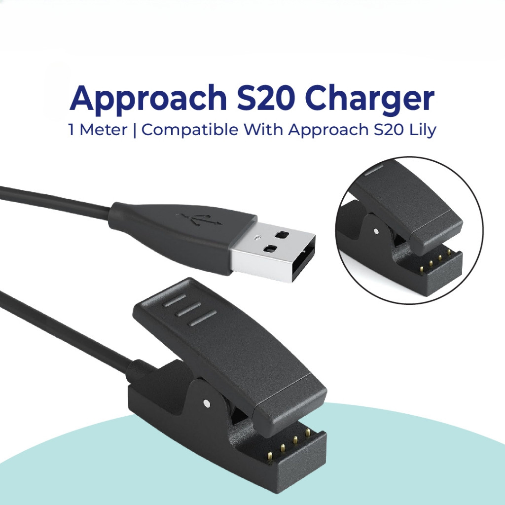 Charging Cable for Garmin Approach S20/G10 GPS Golf Watch and Vivomove ...