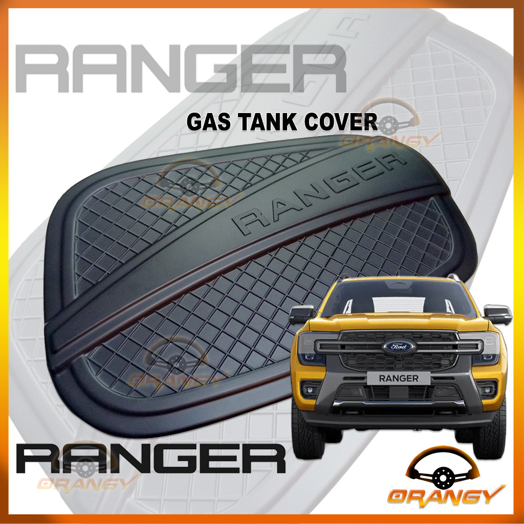 Ford Next-Gen Ranger 2023 to 2025 Gas Tank Cover Matte Black V2 ( car ...