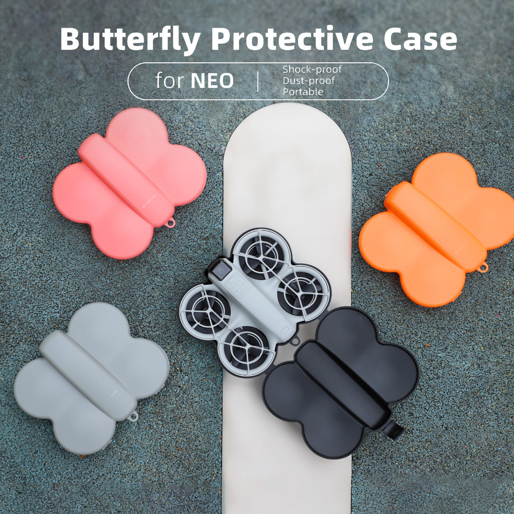 Valise De Transport étanche Et Résistante Pour DJI Neo - Coque Rigide Grise 31x27x8 Cm - Protège Ton Drone Des Chocs Et De L'eau