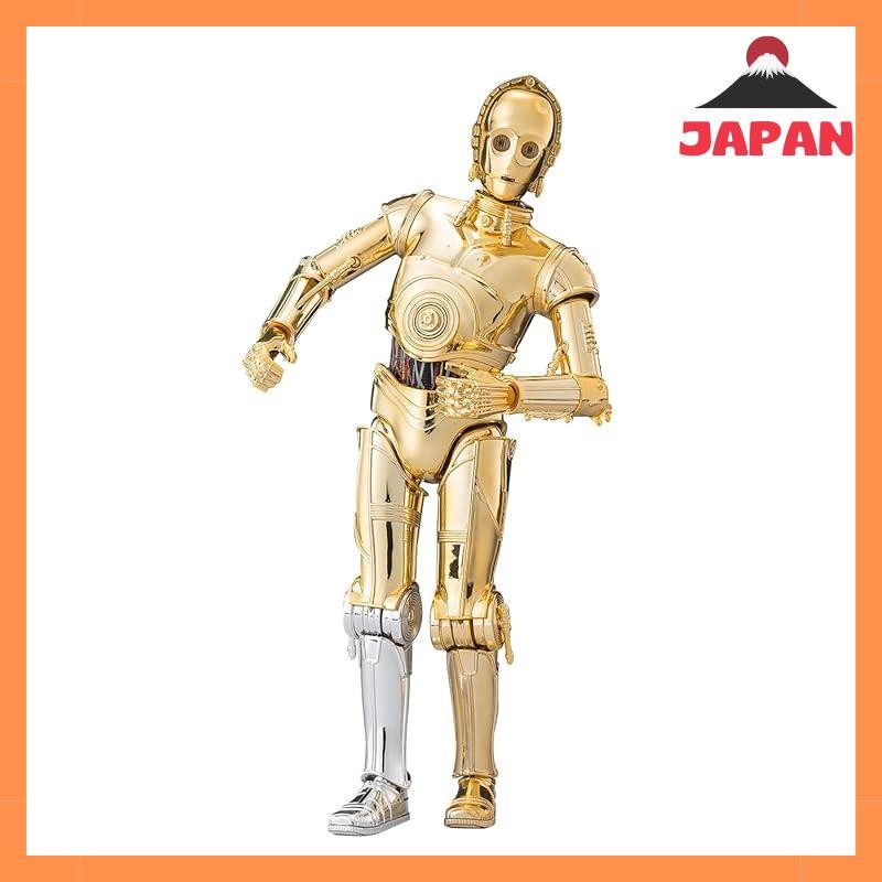 Figurine Bandai S.H. Figuarts C-3PO (Star Wars – Un Nouvel Espoir) – 15 Cm – ABS/PVC – Articulée – édition Japonaise