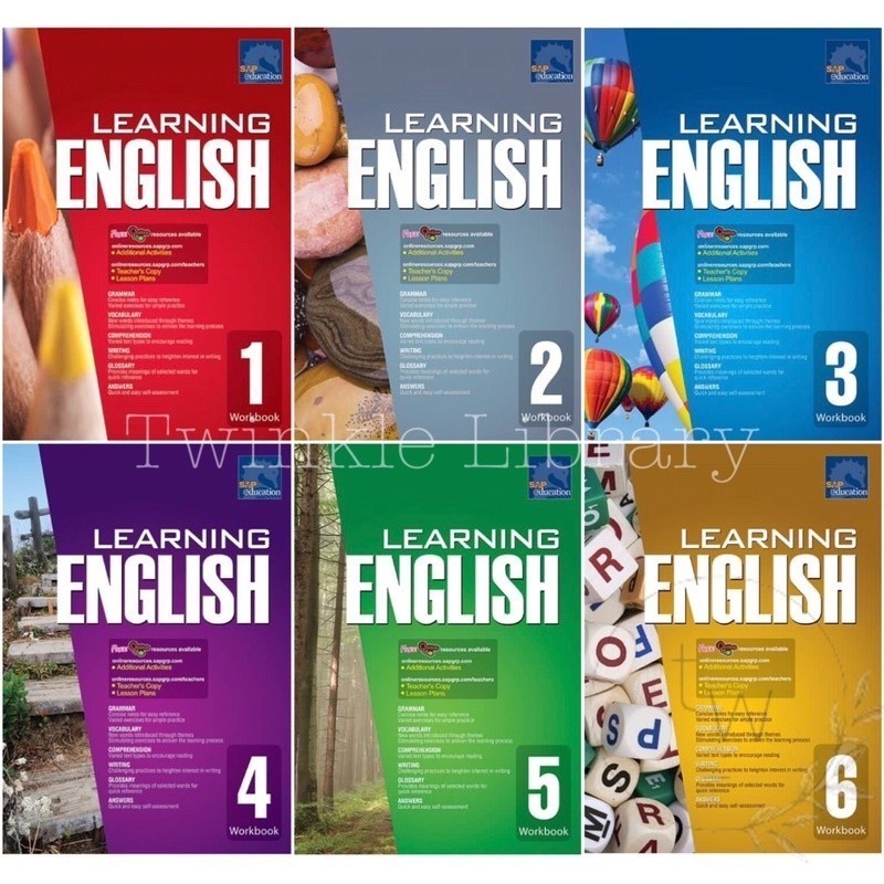 Sap Learning ENGLISH PHYSICAL BOOK Workbook 1 2 3 4 5 6 | English ...
