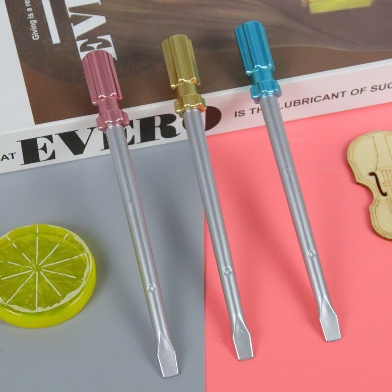 12pcs Creative Screwdriver Gel Pen Tool Shape Cute Stationery Student ...