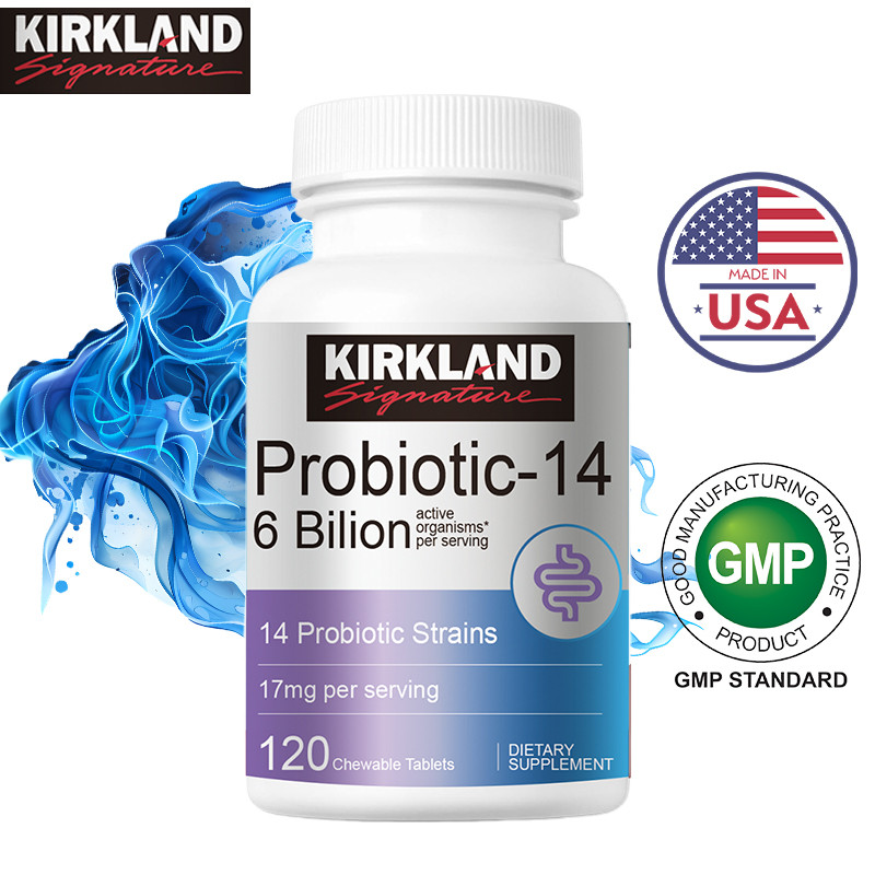 Probiotics Chewable Tablets 6 Billion CFUs Promotes intestinal health ...