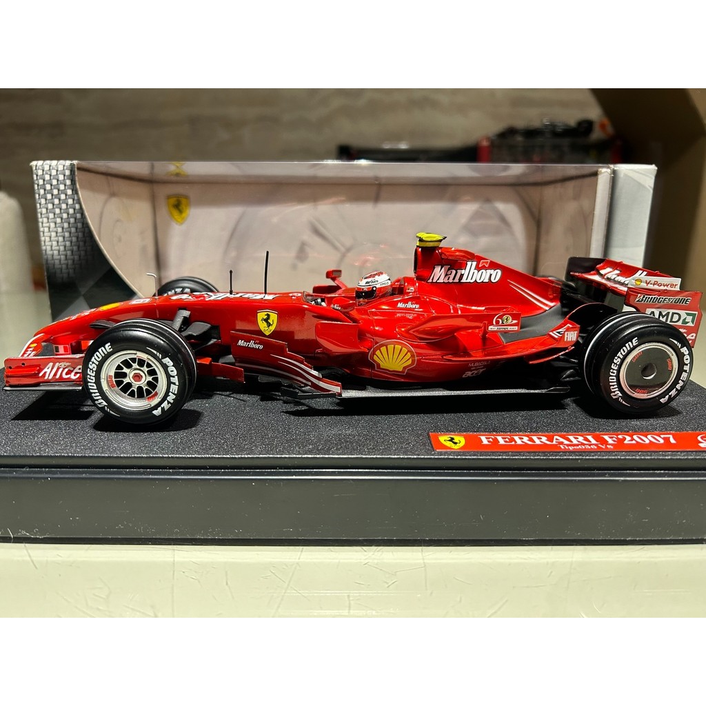 Hot Wheels F2007 フェリペ・マッサ ミニカー Hot Wheels Ferrari F2007 Felipe Massa Hotwheels F1 model