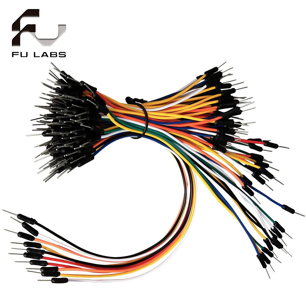 65pcs Jump Wire Cable Male to Male Jumper Wire for Arduino Breadboard ...