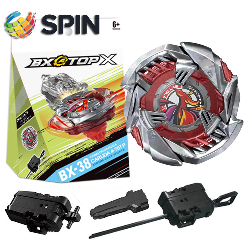 Beyblade X BX-38 Crimson Garuda Beyblade Xtreme with Launcher Led Grip ...