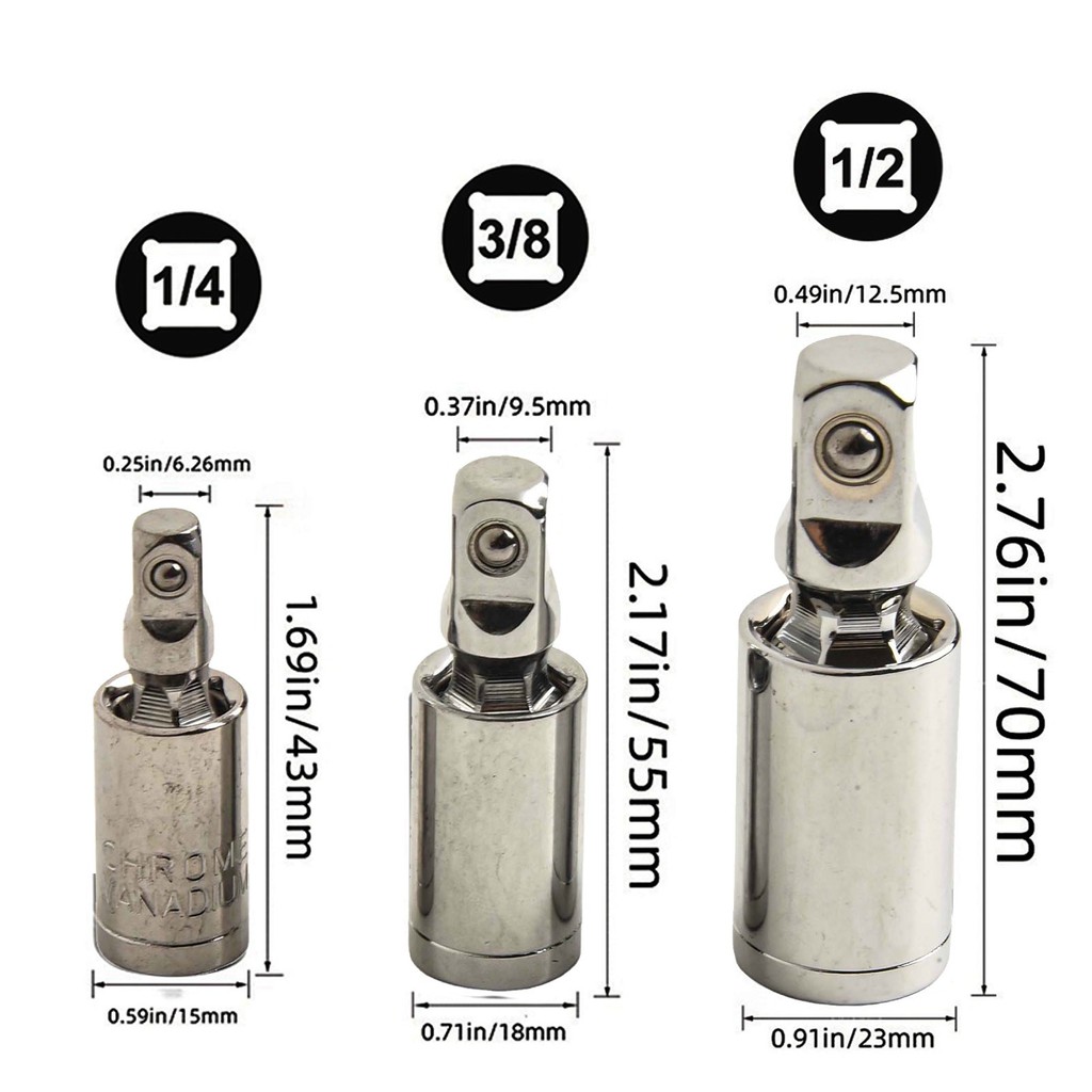 Quality Metal Joint Sockets in Multiple Sizes for Diverse Applications ...