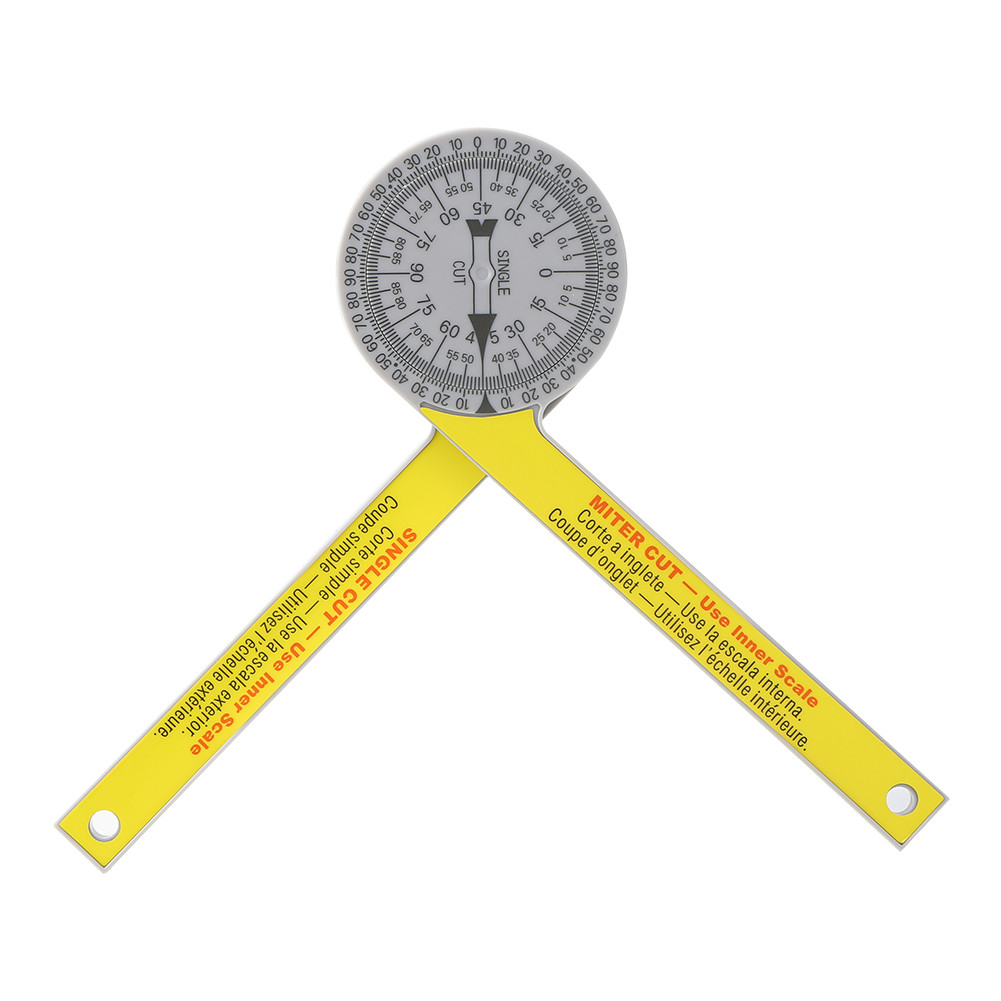 Miter Saw Protractor Bevel Protractor Angle Gauge Protractor For