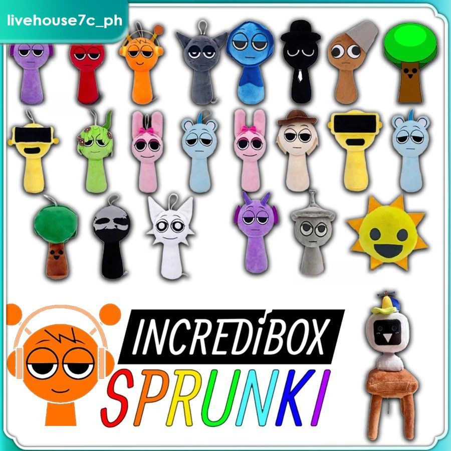 Sprunki Incredibox Plushie Plush Dolls Sprunki Stuffed Toys Christmas ...