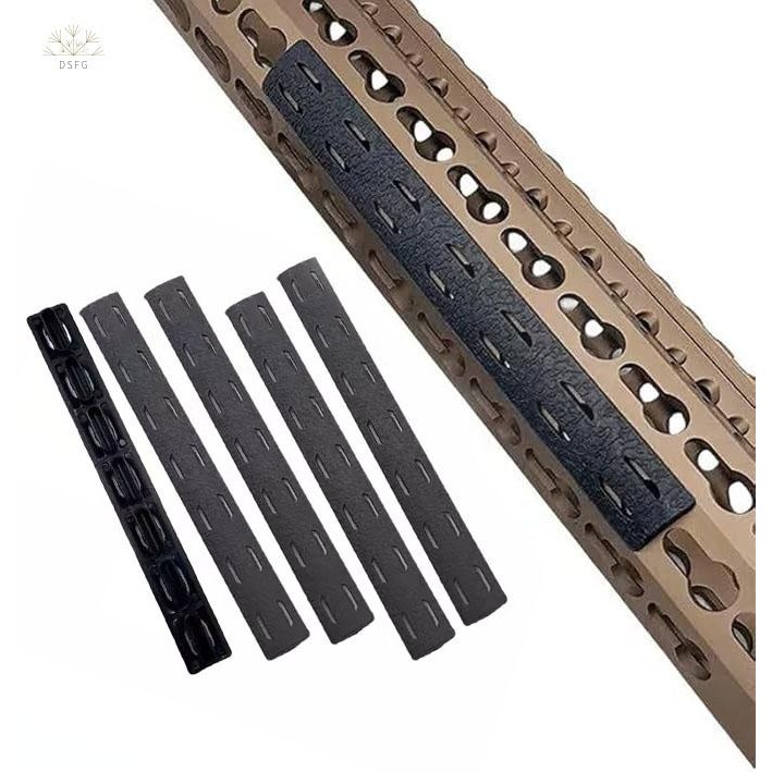 Picatinny Rail Polymer Rail Covers Lightweight Easy to Install Rail Set ...