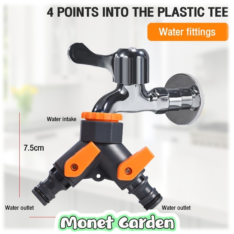 Plastic strip switch three-way, water hose connector, water gun ...
