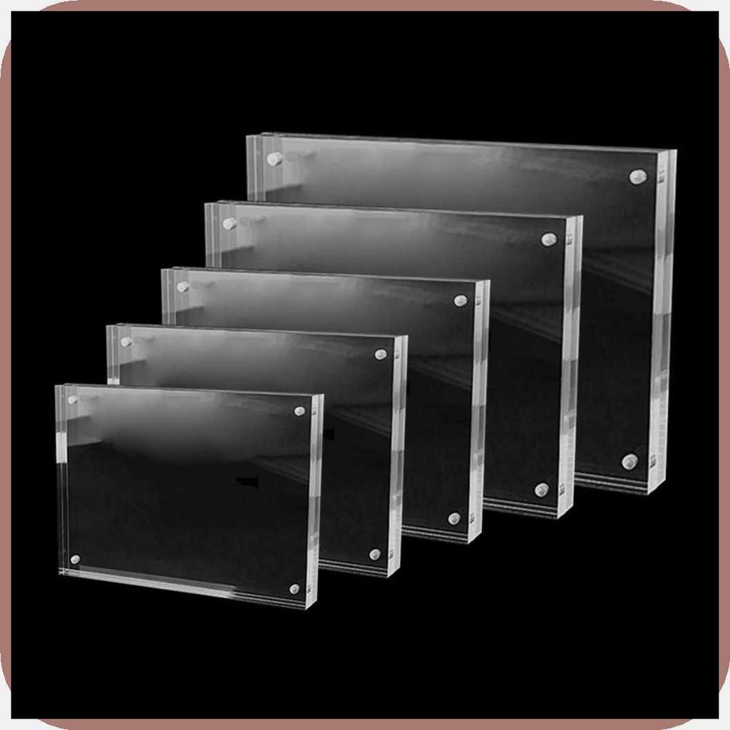 Dual-faced&a&Clear&Crystal&Picture&Frame&Photo&Frames%Sf:for%Iq ...
