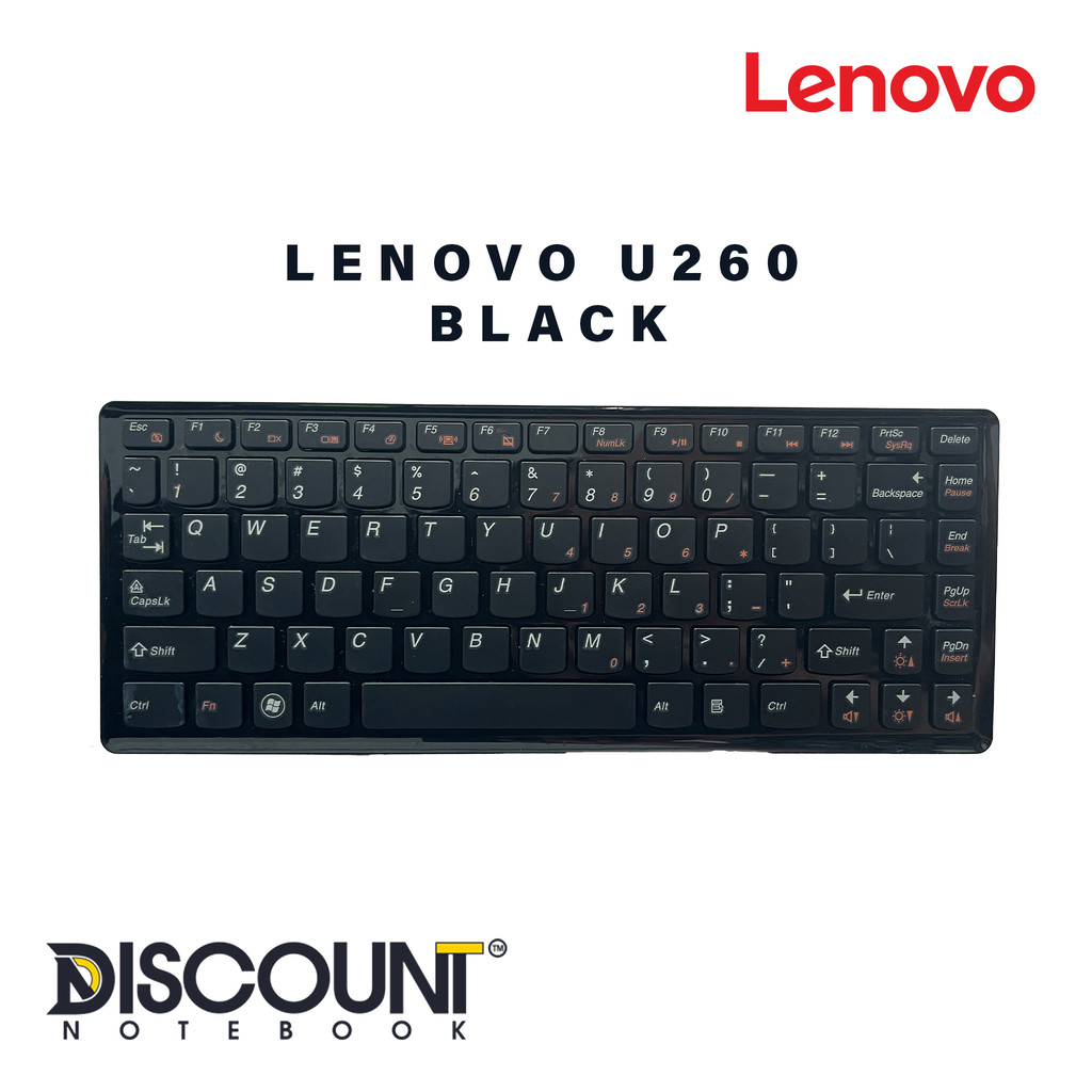 LENOVO U260 BLACK KEYBOARD | Shopee Philippines