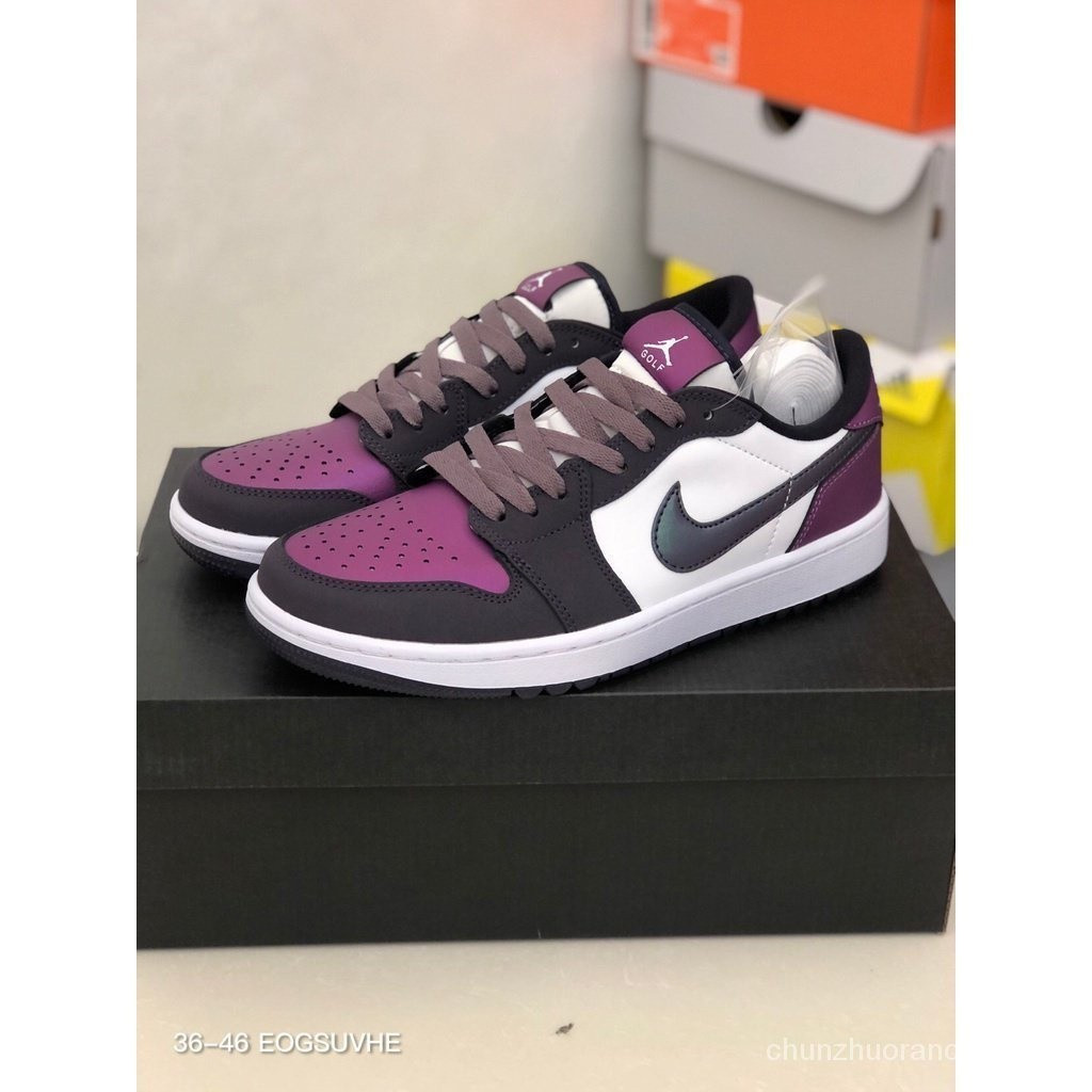 Jordan 1 low golf NRG 'Purple smoke' DZ9787-155 HG2K M8LP | Shopee ...