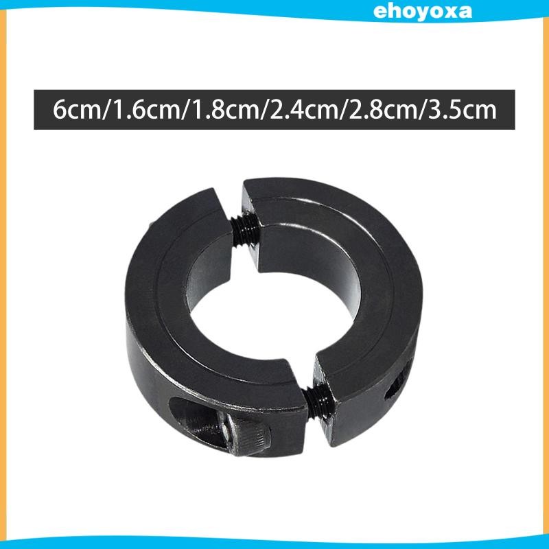 Zweiteiliger Klemmring Aus Stahl – Innendurchmesser 12–30 Mm, Schwarz Oxidiert, Für Wellen, CNC, Industrie (15 Mm)