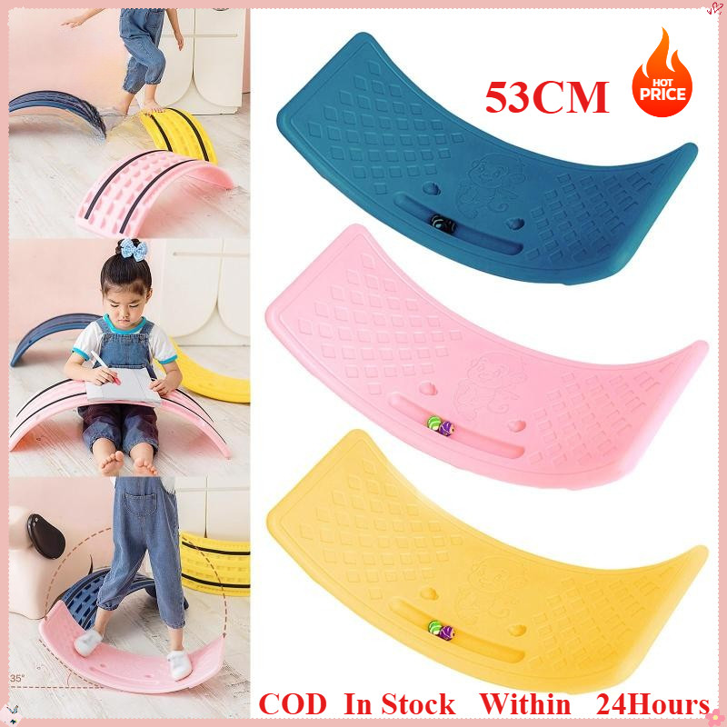 [Ready Stock] Wobble Balance Board 53cm Yoga Rocker Board Open-Ended ...