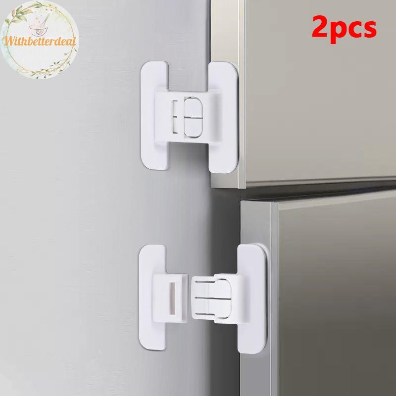 Withbetter 2pcs Kids Security Protection Refrigerator Lock Home ...