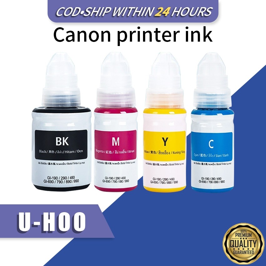 Black Ink Printer GI-790 Genuine Ink Bottle printer INK G1000 G2000 ...