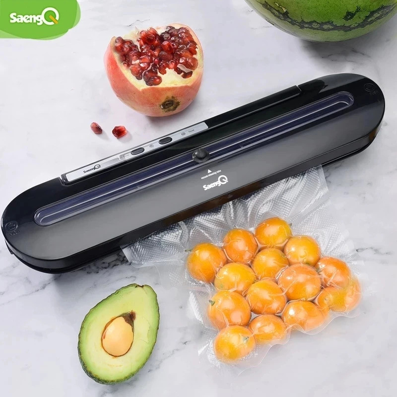 Include 10Pcs Bags Free Food Vacuum Sealer 220V/110V Automatic Commercial Household Food Vacuum Sealer Packaging Machine