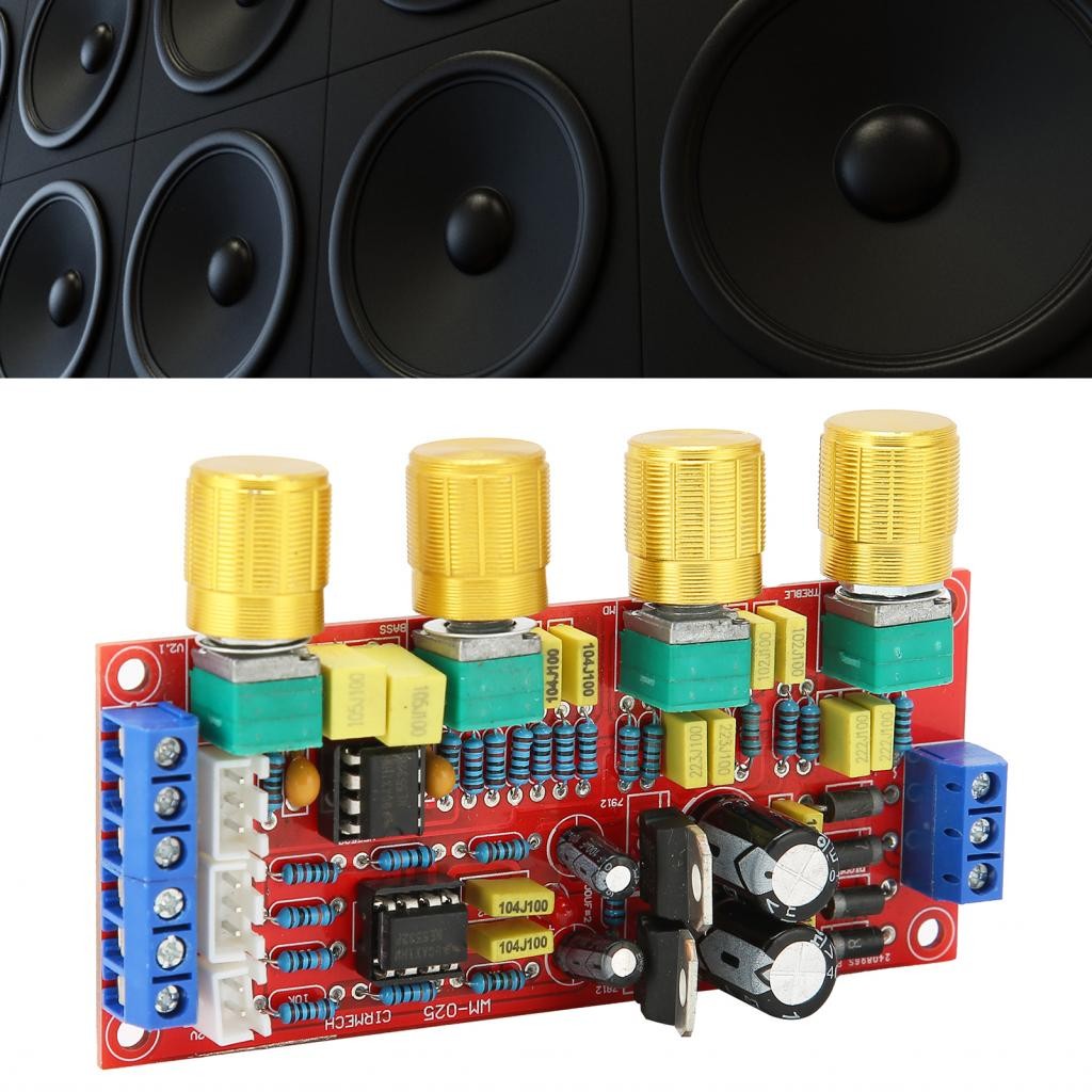 Skejnojj Audio Amplifier Module IC Socket HIFI Preamplifier Board Low ...