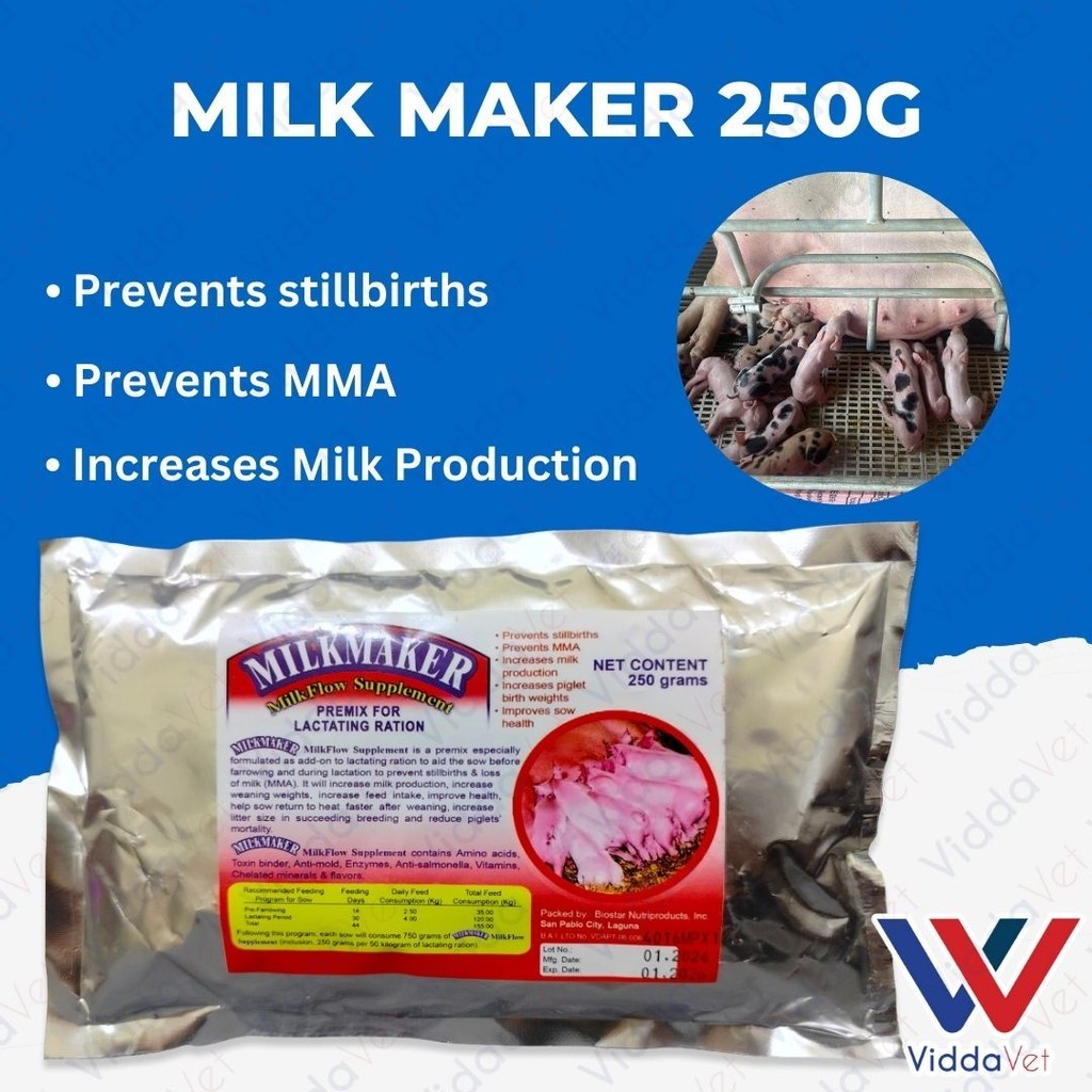 Milk Maker 250g Enhancer ng Gatas 250g para sa Pigs pampabilis lumaki ...
