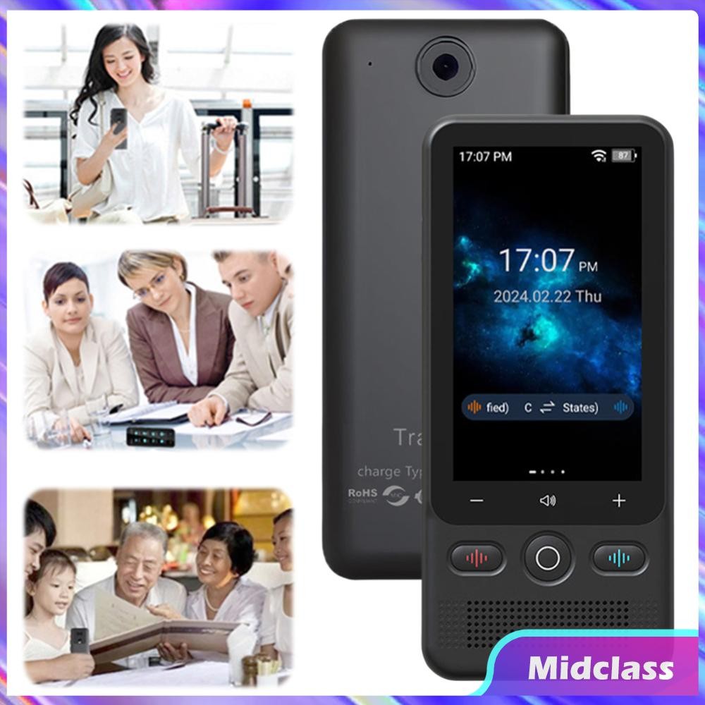 138 Languages Offline Voice Translator WIFI Real Time Translation ...