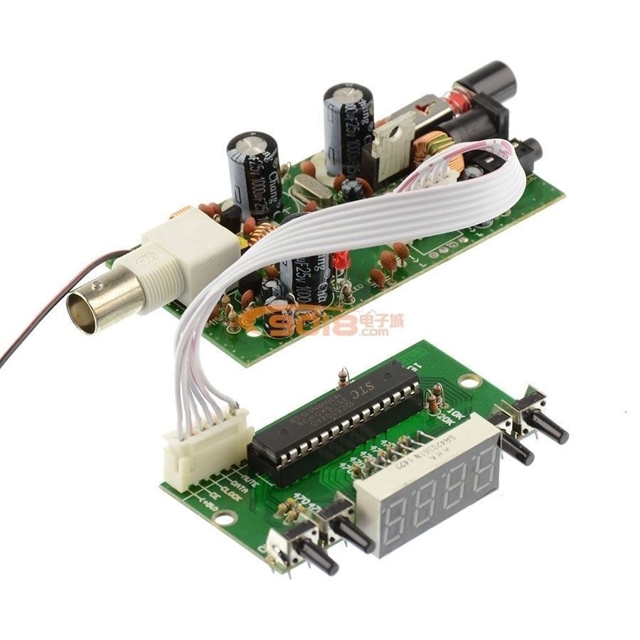 NEW BH1415F FM Transmitter board Digital display frequency 88-108MHz ...