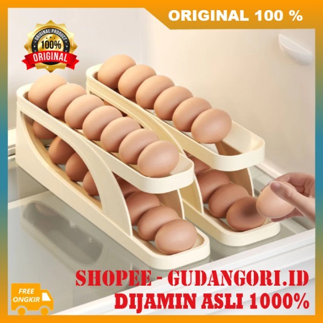 Buy 1 GET 1 FREE Egg Tray Storage Egg Storage Place 2 Tier Egg Rack ...