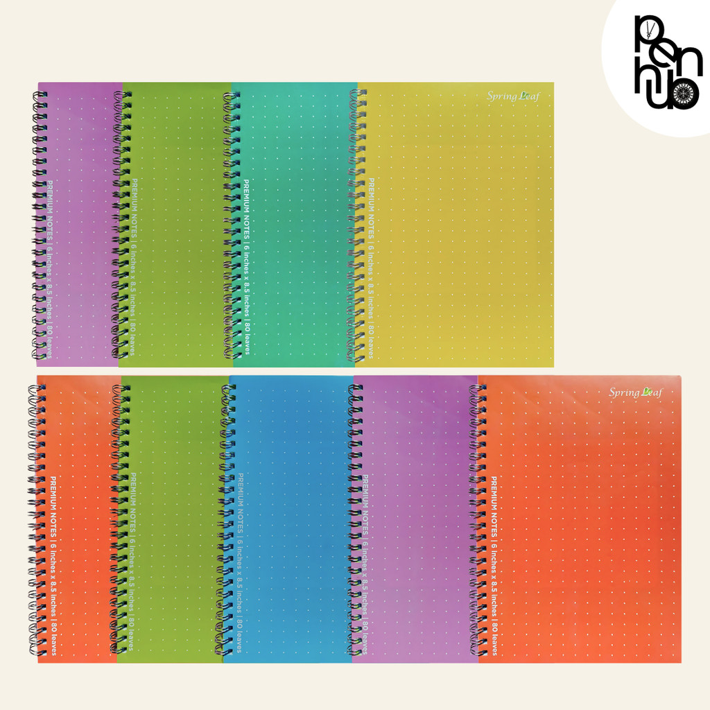 SPRINGLEAF P.P. Plastic Spiral Notebook (Limited Edition) 1pc - Penhub ...