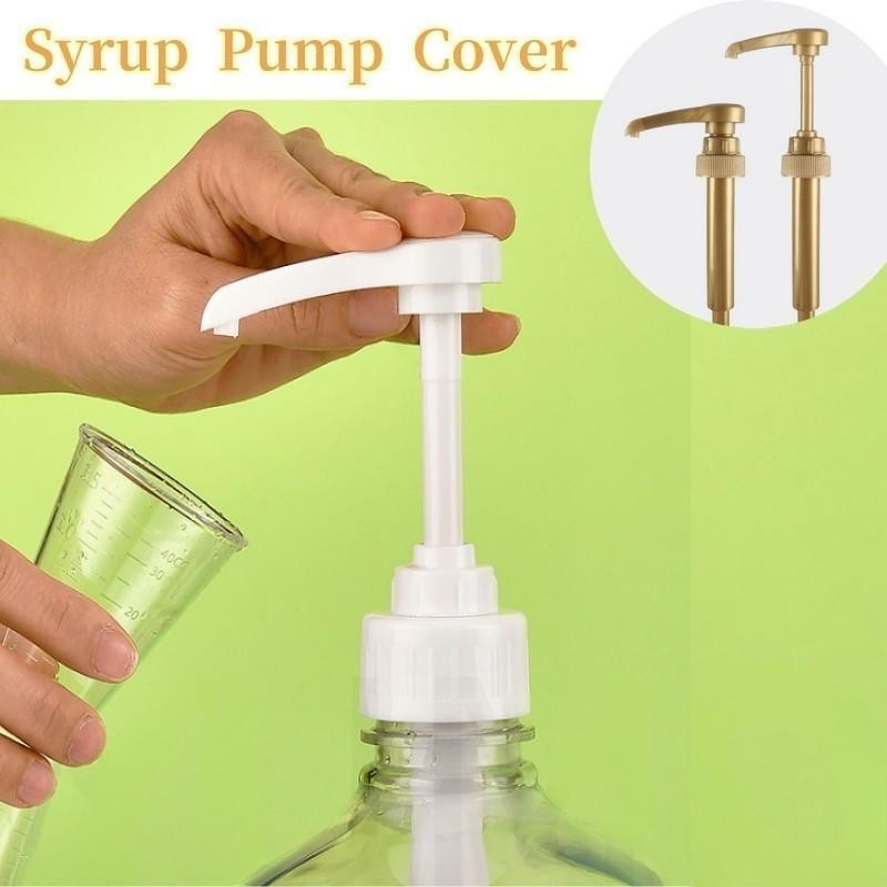 2Pcs Syrup Pump for Coffee Milk Tea Dispenser Juice Jam Dispenser Pump ...