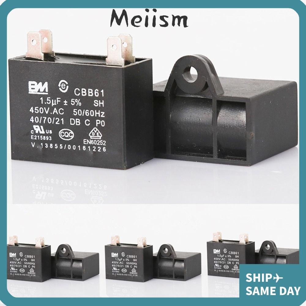 MEIISM Air Conditioning Capacitor Cbb61 1 15UF Starting Capacitor