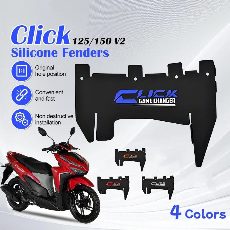 HONDA CLICK 125/150 V2 Rubber Fender Cover CLICK GAME CHANGER Fender ...
